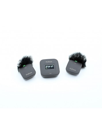Dual Channel  Wireless  Microphone PF55